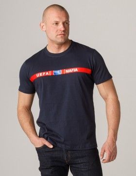 T-shirt UEF* MAFIA Stripe Navy